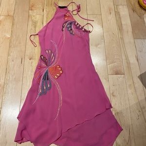 BCBG pink dress